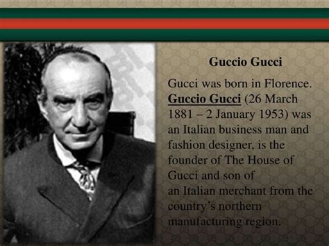 italian gucci|who founded gucci.